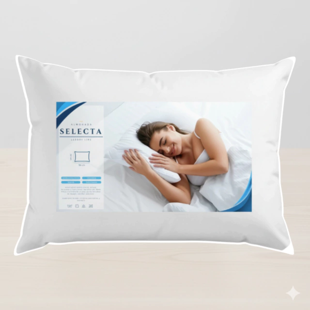 Almohada Selecta 70x50 800gr c/cierre